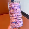 Liga de goma elástica alta para niños, coleta, trenza de niña, cuerda para el cabello no daña el cabello, anillo para el cabello de niña pequeña elástico y duradero