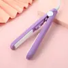 Venta Directa de Fábrica Rizador Plancha para el Cabello Estudiante Mini Femenina Pequeña Pinza Eléctrica Doble Propósito Recto Rizador para Flequillo