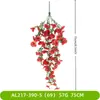 Flores Artificiales, Eucalipto, Pensamientos, Enredaderas para Colgar en la Pared, Adornos para Decoración del Hogar, Flores para Bodas, Flores Falsas al por Mayor