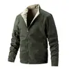 Comercio Exterior Transfronterizo Estilo Nuevo Chaqueta Reversible Lavable Casual de Negocios Primavera Ropa de Abrigo para Hombre Chaqueta con Cuello Alto Ropa de Abrigo