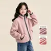 TUTU Elefantinho Roupas Infantis Calças de Moletom Forradas com Lã para Meninas 2026 Nova Coleção de Inverno Calças Jogger Infantis de Perna Curva para Crianças Maiores