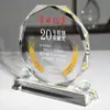 Troféu criativo de alta qualidade medalha criativa cartão de agradecimento de cristal temporada de formatura professor médico souvenir de aposentadoria gloriosa