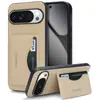 Adecuado para funda de teléfono Google Pixel 11ProXL, funda trasera con soporte de ranura para tarjeta Google 10, funda protectora de cuero