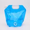 Bolsa de agua para exteriores, bolsa de agua de plástico con válvula, bolsa de agua plegable, bolsa de agua para acampar, bolsa de agua para viajes y deportes, bolsa de agua portátil con válvula