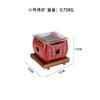 Forno de carbono de personagens de estilo japonês Fogão de carbono quadrado ao ar livre Fogão de carbono doméstico Fogão de fechamento para chá Forno de churrasco Forno multifuncional de preservação de calor