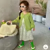Cárdigan de punto de color liso chaqueta protectora del sol ropa de verano para niños elegante ligero transpirable versátil camisa top para aire acondicionado
