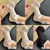 Calcetines Cortos Grises para Mujer Verano Delgados de Malla de Algodón Calcetas ins de Moda Japonesas Lindas de Encaje Color Sólido de Media Pantorrilla Verano