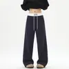 Pantalones de hombre, colección primavera/otoño 2026, corte holgado, pierna ancha, corte recto, nuevos pantalones deportivos casuales para hombre, pantalones de chándal de otoño