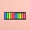 Nota post-it fluorescente para mascotas color morandi viento ins etiqueta de clasificación fresca pequeña pegatina índice clave