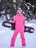 La Chaqueta de Esquí de Gama Alta Más Nueva para Mujer, Impermeable y Cálida Chaqueta de Snowboard 3L, Chaqueta Profesional de Doble Tabla para Hombre