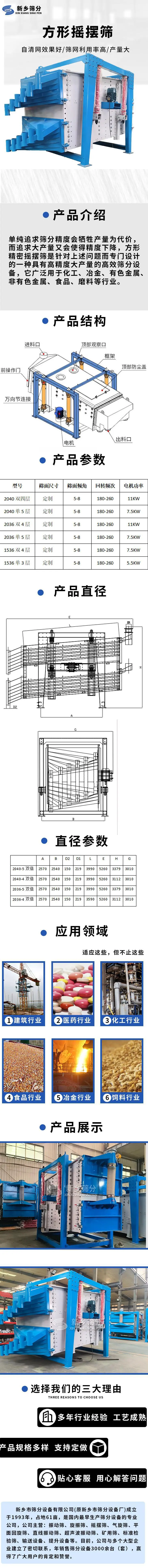 方形摇摆筛