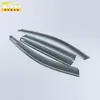 Adequado para Mazda 17 Cx-5 Defletor de Chuva Aço Inoxidável 3D Faixa Brilhante Defletor de Chuva Decoração Externa Suprimentos Automotivos