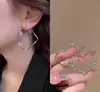 Pendientes de botón de perla de plata de ley 925, Versátiles y elegantes, Pendientes nuevos de moda para mujer, Pendientes de botón al por mayor que son suaves para los lóbulos de las orejas