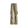 Pantalones Casuales Nuevos para Hombre 2026, Estilo Callejero Vintage, Cordón, Múltiples Bolsillos, Estética de Ropa de Trabajo, Pantalones Deportivos de Moda