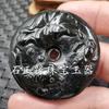 Colgante de Jade Jigong de Hotan Moyu de Xinjiang Jade Serpentina Guanyin Cruz Jarrón Colgante Tarjeta