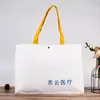 Varios Tipos de Bolsas de Lona con Impresión Personalizada, Bolsas de Lona de Mano con Serigrafía para Publicidad y Compras