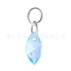 Aretes de aleación de titanio F136 con estrellas de circón 5A y colgantes de gota de agua, tachuelas para cartílago, accesorios para pendientes de aro