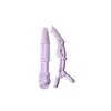 Pinza de Cocodrilo Color Caramelo Pinza Pico de Pato Partición para Permeado y Tinte Pinza de Posicionamiento Herramienta de Barbero Accesorios para el Cabello Femenino Pinza para el Cabello Pinza de Peluquería