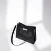 Nova Bolsa Kelly de Alta Qualidade para a Primavera de 2026, Elegante e Versátil, Textura de Alta Qualidade, Bolsa de Ombro e Transversal em Couro Genuíno para Mulheres