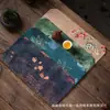Alfombrilla Aislante Térmico Premium Estilo Chino para Ceremonia del Té Seco, Alfombrilla de Té Zen Impermeable de Tela, Mantel Individual, Posavasos, Mesa de Té, Ceremonia del Té