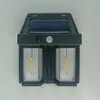 Luz Solar Exterior Impermeable para Jardín Luz Nocturna con Inducción de Cuerpo Humano Lámpara de Tungsteno para Hogar Iluminación de Camino de Patio Farola