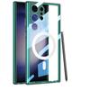 Funda transparente para Samsung S23ultra con carga inalámbrica, funda protectora anticaídas para S23pro y S23plus.