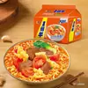 Fideos Instantáneos Master Kong al por Mayor por Caja, Bolsa Extra Picante Paquete Grande, Ramen Instantáneo Sabor Res Estofada 1.5x