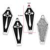 Estilo Gótico Retro Calavera Corazón Cruz Goteando Aceite DIY Aleación Joyería Accesorios Pulsera Collar Colgante W273