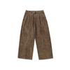 North Boundary Marca Tendência Estilo Americano Masculino Outono 2025 Novo Vintage Desgastado Calças Retas Calças Cargo Masculinas Calças Longas Casuais