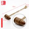 Martillo de Masaje de Madera Maciza para Alitas de Pollo Martillo de Meridianos de Madera Palo de Masaje para Cuello Martillo de Percusión para Espalda de Personas Mayores