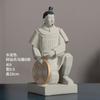 Artesanías Originales Rijin Guerreros y Caballos de Terracota Dorados Adornos para Mueble de TV Mueble de Vino Entrada Adornos para Casa Nueva Ceremonia de Acompañamiento