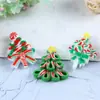 Decoraciones de paletas navideñas bestseller transfronterizas, Adornos de bastón de caramelo para árbol de Navidad, Decoración navideña para el hogar