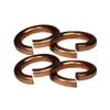 C65100 bronce al silicio arandela elástica GB93 arandela elástica DIN127 arandela elástica de cobre se puede personalizar QSi1-3 3-1