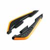 Modificación de motocicleta alerón de viento fijo decoración de coche deportivo ala de viento fija tipo cuchillo de viento decoración de scooter coche eléctrico alerón de viento lateral antiarañazos