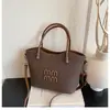 Bolso de Hombro de Gama Alta para Mujer, Nuevo Bolso Cruzado con Diseño de Nicho Vintage 2025, Bolso de Mano Tipo Cubo de Moda para Mujer
