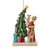 Adornos Colgantes Navideños del Grinch Transfronterizos Colgante Acrílico Plano 2D Monstruo de Cabello Verde Decoraciones Navideñas Regalos