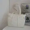 Bolsa de Gran Capacidad Estilo Relajado de Comercio Exterior para Mujer Modelo Nuevo 2026 Bolsa para Estudiante Universitario Bolsa Tote de Hombro Casual para Viajes