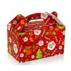 Amazon Mais Vendido Doce Biscoito Bolo Assando Embalagem Caixa de Presente Artesanal DIY Saco de Natal Caixa de Presente