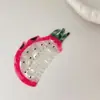 Novo Pente Flor Tulipa em Formato de Animal, Criativo e Divertido, Pente de Maquiagem de Acetato Vegetal de Alta Qualidade, Pente Portátil para Penteado