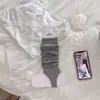  calentadores de piernas estilo ballet fruncidos youjiaxiu para mujer, estilo fino de verano, sin pie, adelgazantes, versátiles, calcetines de media pantorrilla, calentadores de piernas con funda para dedos del pie