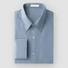Camisa de Rayas de Fibra de Bambú para Hombre Manga Larga Primavera 2026 Nueva Casual de Negocios Alta Gama Sin Planchar