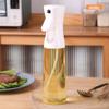 Botella rociadora de aceite atomizador tipo presión aceite comestible freidora de aire bote rociador de aceite plástico transparente fitness reducción de grasa control de aceite