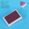Almofada de Carimbo Infantil Tinta para Pintura a Dedo DIY Kit de Tintas Brinquedo Papelaria Atacado Embalagem Plástica Ecológica Carimbos Coloridos
