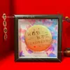 Moneda conmemorativa de oro puro 999 Feliz Cumpleaños 50mg, un adorno de oro que trae riqueza, un regalo promocional popular para transmisiones en vivo