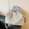 Bolsa de equipaje para ropa de embalaje de viaje de gran capacidad, bolsa de almacenamiento para viajes de negocios de corta duración, bolsa ligera para yoga, danza, fitness