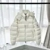 Chaqueta de plumas Maya Transfronteriza en Stock, Chaqueta de plumas Maya Clásica Brillante Unisex con Capucha, Ropa Exterior Casual