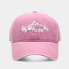 Promoção Quente da Amazon Boné de Baseball Bordado Floresta Montanhosa Lavado Usado para Homens e Mulheres Chapéu para Esportes ao Ar Livre Selva Montanhismo