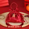 Estilo de moda nacional bolsa de dulces para boda bolsa de dulces para boda bolsa de regalo de mano estilo chino nuevo almacenamiento de sobres rojos de boda