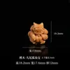 Sándalo Gato Kt Cabeza Palabra Feliz Cubo de Azúcar Dragón Accesorios para Bebé Wenwan Cuentas Pulsera Colgante DIY