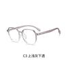 Venta Directa del Fabricante de Danyang Monturas para Gafas para Hombres y Mujeres, Gafas Retro sin Tornillos de Tr90 Monturas 7008Tr90